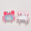 Translucent Frosted Resin Cabochons LS-CRES-N022-12-2