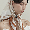 8Pcs Leather with Brass Scarf Buckle AJEW-CL0001-68-4