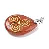 Natural Mixed Gemstone Pendants G-F786-09N-3