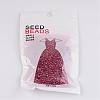 Round Glass Seed Beads X-SEED-A006-3mm-105-3