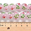 Handmade Lampwork Bumpy Beads Strands LAMP-A005-01E-4