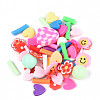Handmade Polymer Clay Cabochons CLAY-N013-14-2