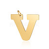 201 Stainless Steel Pendants STAS-S105-T585G-V-1