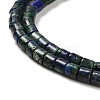 Natural Chrysocolla and Lapis Lazuli Beads Strands G-F765-F06-01-4