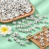 20Pcs Porcelain Beads PORC-FS0001-08W-10