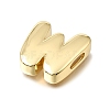 Brass Slide Charms KK-E802-33G-W-2
