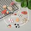 DIY Sports Themed Pendants Jewelry Making Finding Kits DIY-PJ0001-35-16