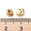Rack Plating Brass Spacer Beads KK-K346-30G-3