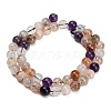 Natural Black Gold Rutilated Quartz Beads Strands GG-CBAC678-A02-8mm-4