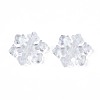 Transparent Acrylic Beads X-OACR-N008-101-4