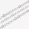 Brass Cable Chains X-CH030-S-1