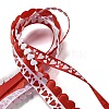 10 Yards 5 Styles Valentine's Day Polyester Ribbons OCOR-Q026-01-3
