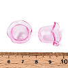 Transparent Acrylic Bead Caps TACR-T028-58F-4