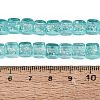 Handmade Foil Glass Beads Strands FOIL-Q002-04E-4