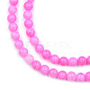 Crackle Glass Beads Strands GLAA-N046-004B-27-3