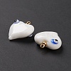 Handmade Evil Eye Lampwork Pendants LAMP-M015-03E-4
