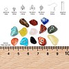 DIY Mixed Stone Chip Beads Jewelry Set Making Kit DIY-FS0002-35-2