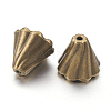 Antique Bronze Tibetan Style Bead Caps X-EA10181Y-AB-2