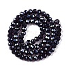 Electroplate Glass Beads Strands EGLA-A044-T6mm-A15-3