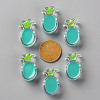 Transparent Enamel Acrylic Beads TACR-S155-002G-3