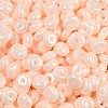 Opaque Colours Luster Glass Seed Beads SEED-P008-01C-14-2