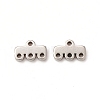 Non-Tarnish 304 Stainless Steel Chandelier Component Links STAS-A074-02C-P-1
