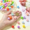 Round/Daisy Silicone Focal Beads SIL-YW0001-49-4