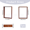 Rectangle Wood Photo Frame Stand AJEW-WH20003-11A-2