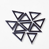 Valentines Day Gift Ideas for Boyfriend Non-Magnetic Synthetic Hematite Triangle Pendants X-IMP001-1