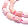 Natural Pink Opal Beads Strands G-O170-49-3