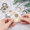 6Sets 3 Colors Zinc Alloy Side Release Buckles FIND-BC0002-43-3