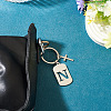 1Pc Stainless Steel Keychains KEYC-TADJ0001-08N-4