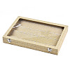 Cloth and Wood Pendant Display Boxes ODIS-R003-10-2
