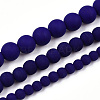Opaque Glass Beads Strands GLAA-T032-P4mm-MD03-4