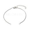 316 Surgical Stainless Steel Box Chains Bracelet Making AJEW-JB01065-1