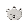 304 Stainless Steel Charms STAS-CJC0008-10P-03-2