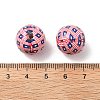 Independence Day Themes Wood European Beads WOOD-I014-01A-3