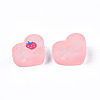 Transparent Printed Acrylic Beads MACR-S373-124-H10-4