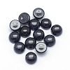 Synthetic Blue Goldstone Cabochons G-P393-R22-6mm-1
