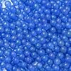 Luminous Glow in the Dark Transparent Glass Round Beads GLAA-F124-B06-3