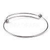 Adjustable 316 Surgical Stainless Steel Expandable Bangle Making MAK-M188-07-2
