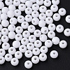 Opaque Acrylic Beads X-MACR-S370-C6mm-01-1