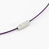 201 Stainless Steel Wire Necklace Cord TWIR-SW001-7-2
