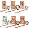 6Boxes 6 Style DIY Scrapbook Decorative Adhesive Tapes DIY-SZ0004-66-1