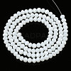 Electroplate Glass Beads Strands EGLA-A034-P10mm-A02-4