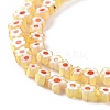 Handmade Millefiori Glass Bead Strands LAMP-J035-4mm-76-3