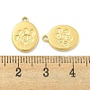 PVD Vacuum Plating 304 Stainless Steel Charms STAS-L278-053G-3