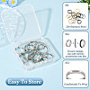 12Pcs 6 Size 201 Stainless Steel Grooved Finger Ring Settings RJEW-TA0001-06P-3