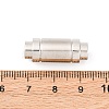 304 Stainless Steel Magnetic Clasps STAS-A117-08P-3