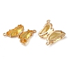 Brass Pave Faceted Glass Connector Charms FIND-Z020-04Q-2